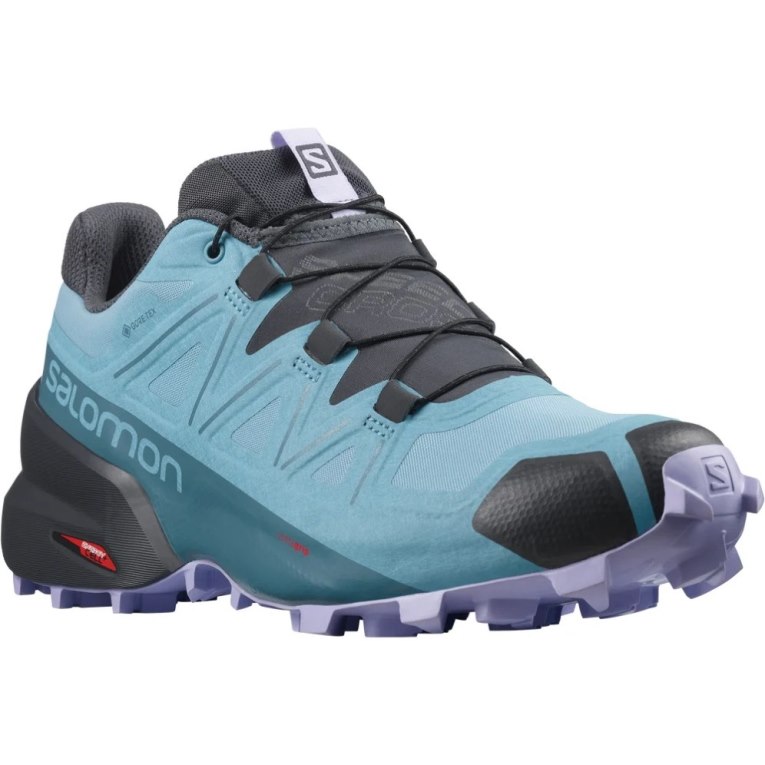 Turquoise Salomon Speedcross 5 GTX Women's Trail Running Shoes | IE UN0634